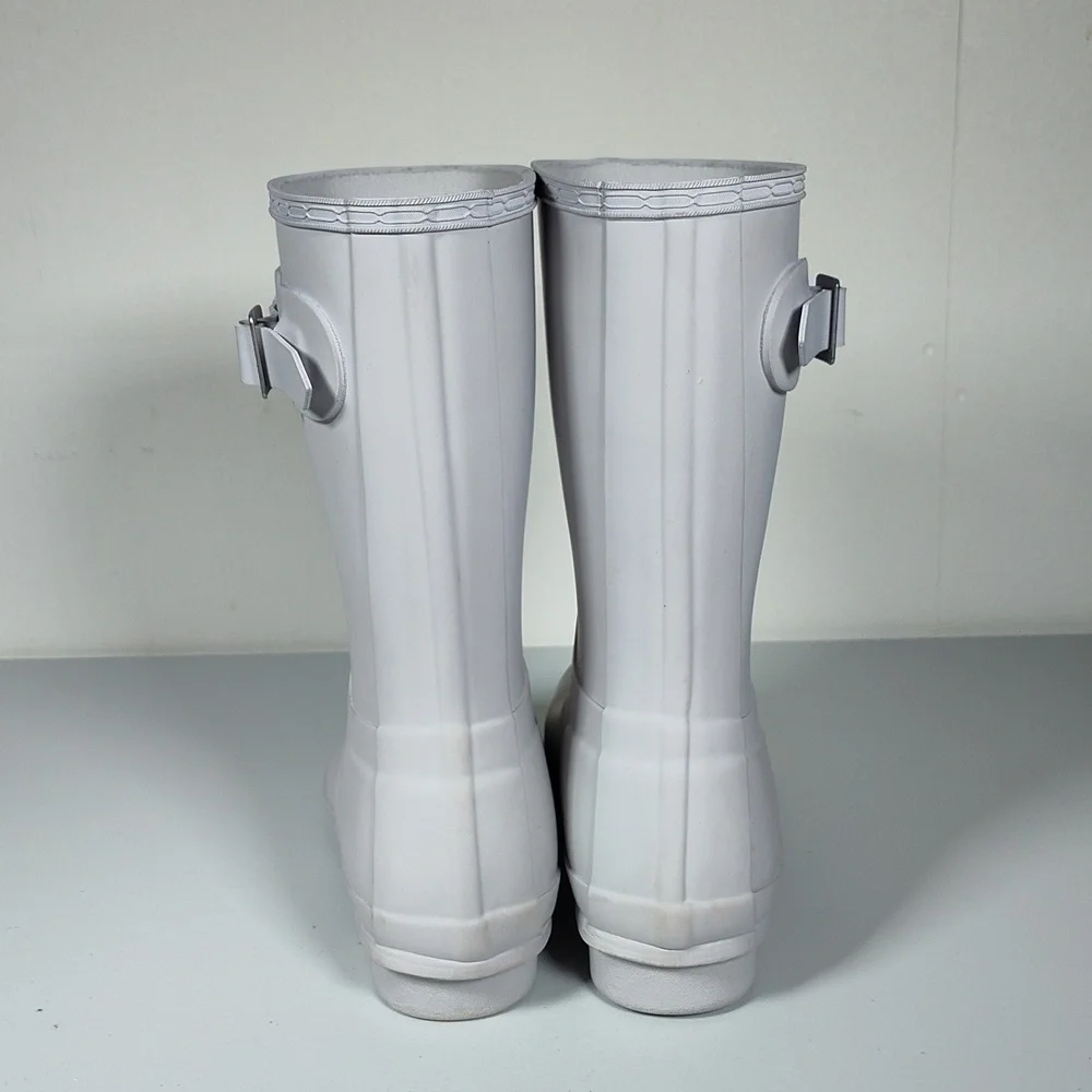 Hunter Women's Original Short Rain Boots in Gray‎ 5